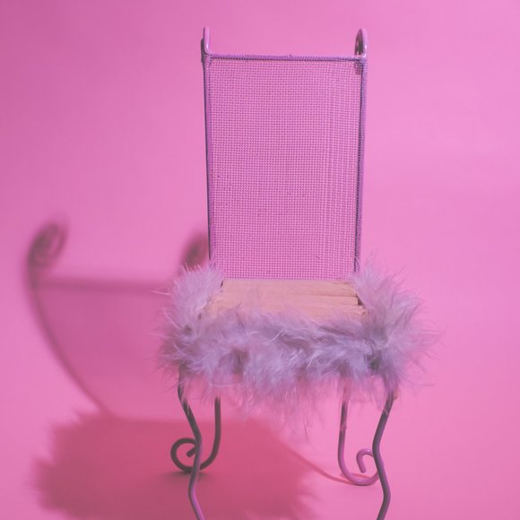 Y2k Pink Chair Jewelry Organizer